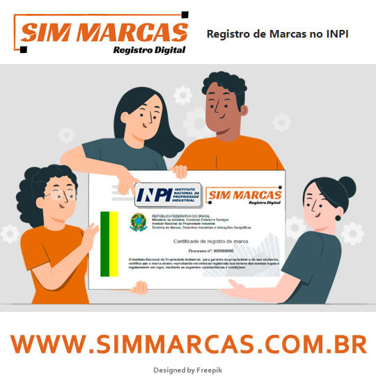 Sim Marcas para Certificado de Marcas e Patentes no INPI