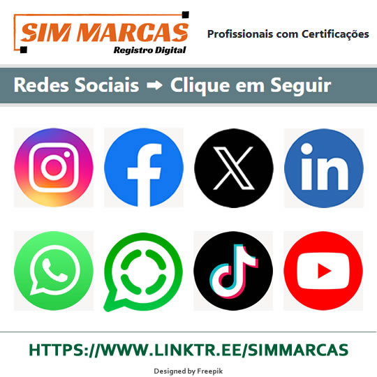 Redes Sociais da Sim Marcas para Acompanhar e Seguir Publicações